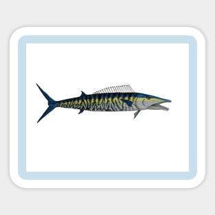 Wahoo sport fish Sticker